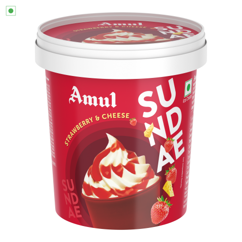 Strawberry and Cheese Sundae